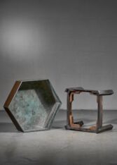 Gallery item 3 for Copper and wood planter, Other, Sweden, 1960s