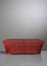 Thumbnail for Mathieu Matégot Red Metal Planter