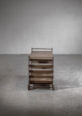 Gallery item 3 for Gerrit Rietveld serving trolley, Trolleys, Netherlands, 1940s