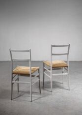 Gallery item 4 for Gio Ponti Leggera chairs, Dining chairs, Italy, 1950s