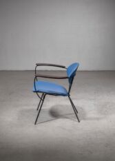 Gallery item 2 for Blue Joseph Cicchelli Chair for Reilly Wolf, Lounge Chairs, United States, 1950s