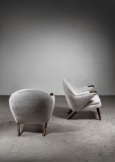 Gallery item 3 for Pair of Georg Thams easy chairs, Lounge Chairs, Denmark, 1950s