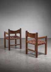 Gallery item 2 for Pair of studio crafted chairs, Side Chairs, United States, 1950s
