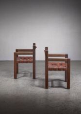 Gallery item 3 for Pair of studio crafted chairs, Side Chairs, United States, 1950s