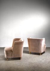 Gallery item 3 for Pair of Elna Kiljander armchairs, Lounge Chairs, Finland, 1940s
