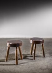 Thumbnail for Pair of José Zanine Caldas stools