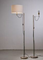 Gallery item 3 for Pair of Harald Notini floor lamps for Böhlmarks, Floor Lamps, Sweden, 1950s
