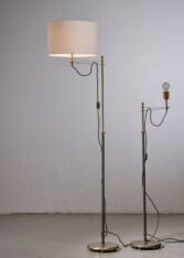 Gallery item 2 for Pair of Harald Notini floor lamps for Böhlmarks, Floor Lamps, Sweden, 1950s
