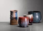 Thumbnail for Set of 4 Rolf Palm vases