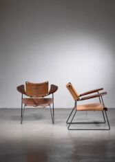 Gallery item 4 for Pair of Sam Resnick chairs, Lounge Chairs, United States, 1950s
