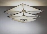 Gallery item 2 for Glass ceiling lamp, Chandeliers & Pendants, Denmark, 1920s