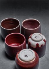 Gallery item 2 for Set of 5 Rolf Palm ceramic vases, Ceramics, Sweden, 1990s