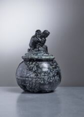 Gallery item 2 for Ragnhild Godenius ceramic jar, Ceramics, Sweden, Early 20th Century