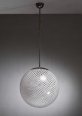 Gallery item 2 for Carlo Scarpa pendant for Venini, Chandeliers & Pendants, Italy, 1930s