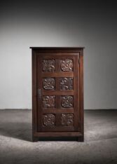 Thumbnail for Joseph Savina carved oak cabinet