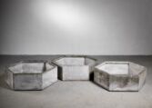 Gallery item 2 for Set of 3 Willy Guhl planters for Eternit, Other, Switzerland, 1950s