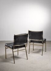 Gallery item 2 for Pair of Mathieu Matégot chairs, Lounge Chairs, France, 1950s