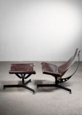 Gallery item 2 for Max Gottschalk lounge chair with ottoman, Lounge Chairs, United States, 1960s