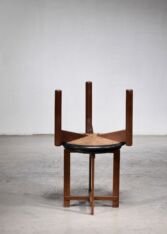 Gallery item 3 for Pair of Osten & Uno Kristiansson stools for Luxus, Stools, Sweden, 1960s