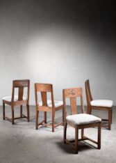 Thumbnail for Set of 4 Otto Wretling dining chairs