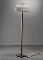 Thumbnail for Brass floor lamp