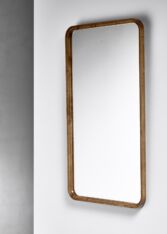 Thumbnail for Rectangular birch Art Deco mirror