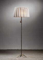Gallery item 2 for Brass tripod floor lamp, Floor Lamps, Austria, 1930s