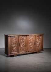 Gallery item 2 for Joseph Savina carved oak sideboard, Sideboards, France, 1960s