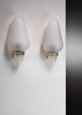 Thumbnail for Pair of Harald Notini wall lamps for Böhlmarks