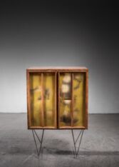 Thumbnail for Gene Caples painted fiber cabinet