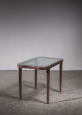 Thumbnail for Beech and glass coffee table