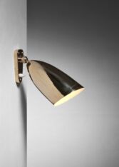 Thumbnail for Adjustable brass wall lamp