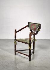Thumbnail for Folk art monk chair