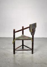 Gallery item 2 for Folk art monk chair, Side Chairs, Sweden, Late 19th Century
