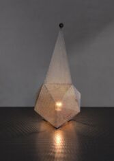Gallery item 3 for Mathieu Matégot Bagdad table lamp, Table Lamps, France, 1950s