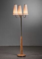 Gallery item 2 for Corona floor lamp with 3 shades, Floor Lamps, Sweden, 1930s