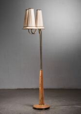 Gallery item 3 for Corona floor lamp with 3 shades, Floor Lamps, Sweden, 1930s