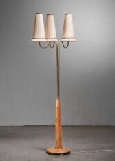 Thumbnail for Corona floor lamp with 3 shades