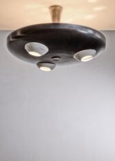 Gallery item 2 for Angelo Lelii ceiling lamp for Arredoluce, Flush mounts, Italy, 1950s