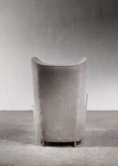Gallery item 4 for Fritz Hansen wingback lounge chair, Lounge Chairs, Denmark, 1940s
