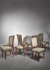 Thumbnail for Set of 7 Carl Cederholm dining chairs