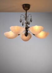 Gallery item 2 for Paavo Tynell chandelier for Taito, Chandeliers & Pendants, Finland, 1930s