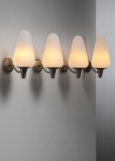 Gallery item 2 for Set of 4 Böhlmarks wall lamps, Wall lamps, Sweden, 1950s