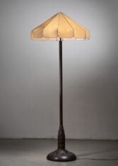 Gallery item 2 for Hammered copper Art Nouveau floor lamp, Floor Lamps, Sweden, Early 20th Century