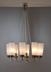 Gallery item 2 for Rupert Nikoll 8-arm chandelier, Chandeliers & Pendants, Austria, 1950s