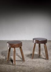 Thumbnail for Pair of José Zanine Caldas stools