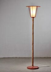 Thumbnail for Kalmar bamboo lantern floor lamp