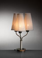 Gallery item 2 for Bohlmarks 3-armed table lamp, Table Lamps, Sweden, 1940s