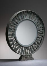 Thumbnail for Bronze sculptural console mirror