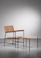 Thumbnail for Arden Riddle chair with ottoman